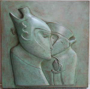 Portrait of V. Panov by Mihail Chemiakin