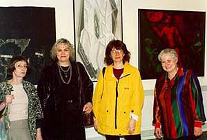 Marina Telepneva
(artist), Tatiana Kolodzei, Irina Danilova (artist), and Renata
Manasse Schwebel (artist)