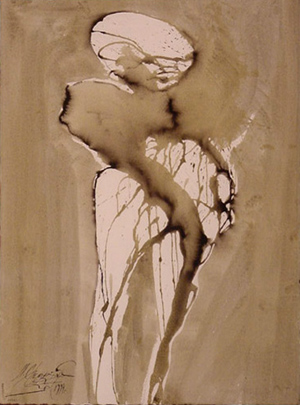 Angel, Death by Mihail Chemiakin