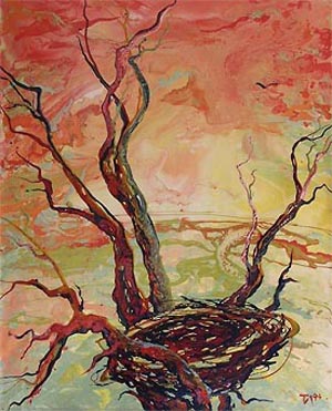 Tatiana Levitskaia, Empty Nest, 1994