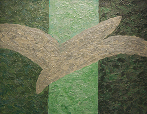 Painting titled Seagull by Igor Makarevich