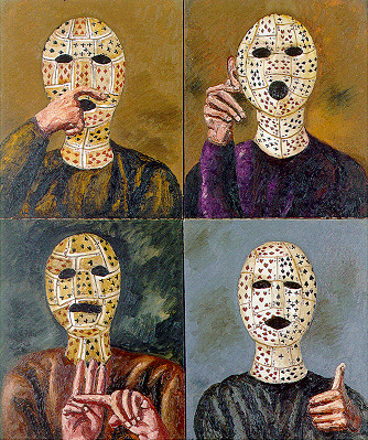 Natalia Nesterova
Masks. Soul. 1994 oil on canvas