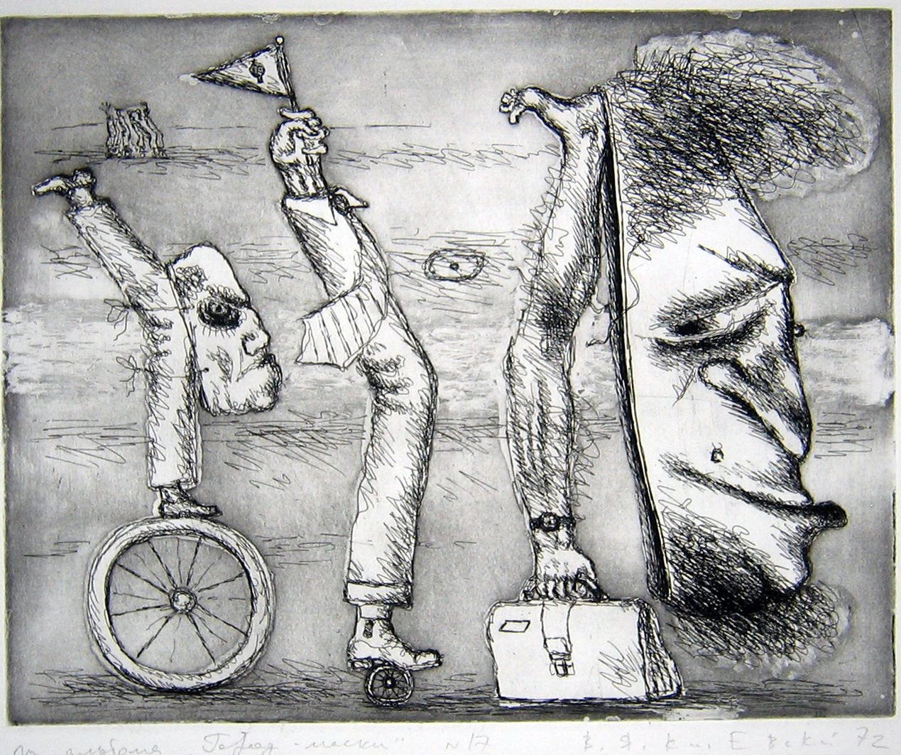 City-Masks #17 by Vladimir Yankilevsky