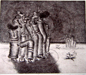 Sodom and Gomorrah by Vladimir Yankilevsky